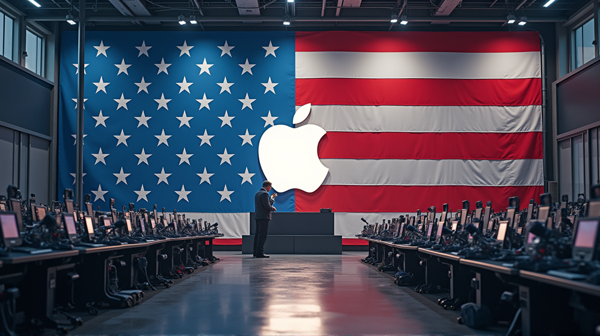 Apple's Historic $100 Billion Manufacturing Boost in the USA with Trump