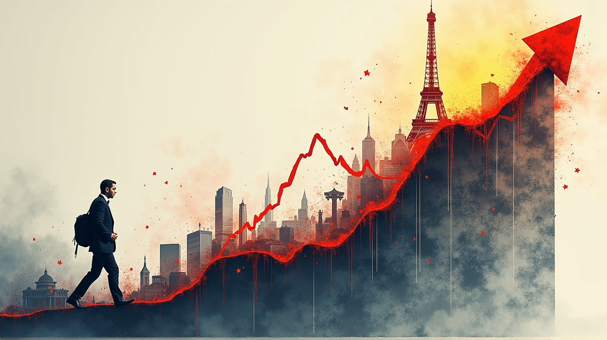 French Stocks Edge Up Amid Political Turmoil