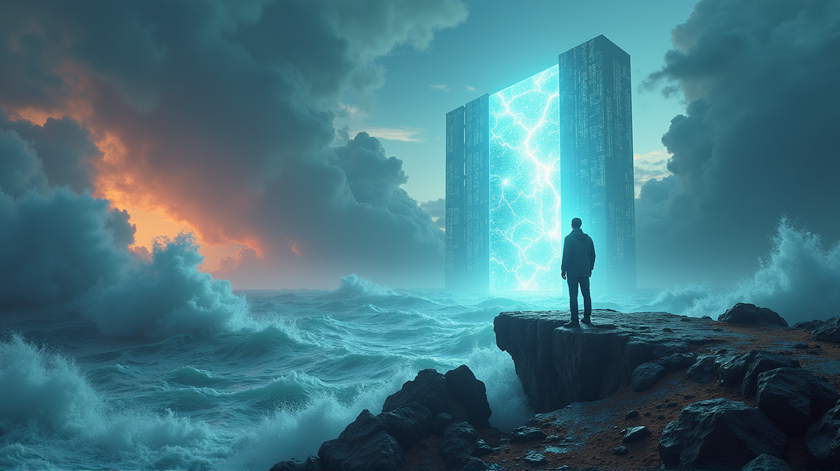 Beyond the Glass: Coinbase Founder's Epic Crypto Journey